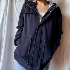 cute navy blue forever 21 coat!